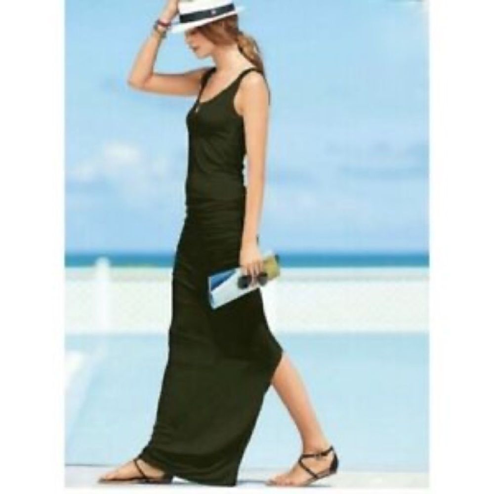 VICTORIA’S SECRET Sleeveless Maxi Dress Coverup Black XS